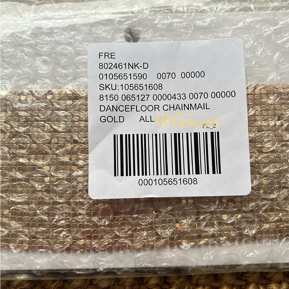 NWT Free People Chainmail Dancefloor Choker Necklace - Picture 8 of 10